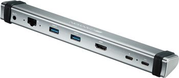 USB Hub Canyon DS-6 Type C 7 портов HDMI 3.5 mm 2хUSB Type C 2хUSB 3.0 Ethernet
