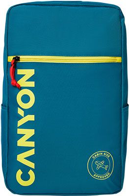Рюкзак для ручной клади и ноутбука Canyon 15 6 CSZ-02 Темный аквамарин/Лимонный CNS-CSZ02DGN01