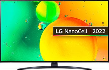 NanoCell телевизор LG 43NANO766QA.ARUB