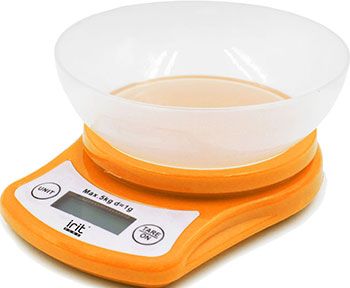 Весы кухонные электронные IRIT IR-7116 желтый