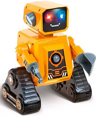 Робот интерактивный Crossbot Чарли ИК-управление аккум. обучающий функционал русская озвучка желтый 870700
