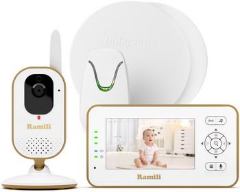 Видеоняня с монитором дыхания Ramili Baby RV350 с монитором дыхания BabySense 7 Plus