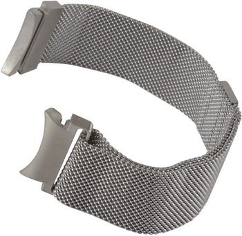 Ремешок для смарт-часов Barn&Hollis магнитный для Samsung Galaxy Watch 4 (40/44mm) металл серебристый УТ000028616
