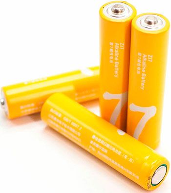Батарейки алкалиновые Zmi Rainbow Zi7 4 шт. AA7 желтые