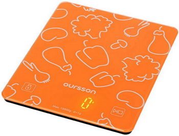 Кухонные весы Oursson KS1001GD/OR Оранжевый