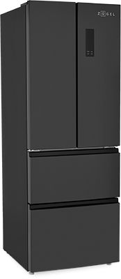 Многокамерный холодильник ZUGEL ZRFD361B черный