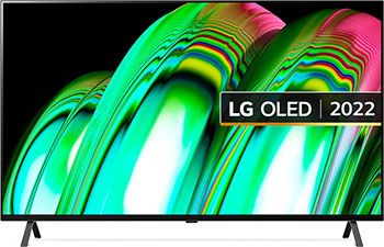 OLED телевизор LG 55 OLED55A26LA.ARUB Smart т.серый