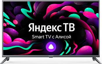 4K (UHD) телевизор Starwind SW-LED43UG400 Smart Яндекс.ТВ стальной