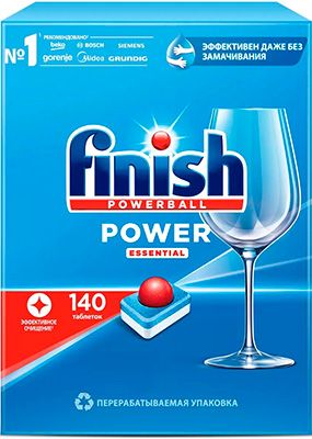 Таблетки для посудомоечных машин FINISH Power 140 таблеток (43099)