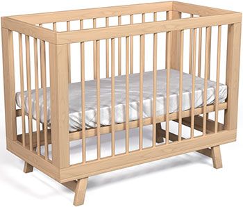 Кроватка для новорожденного Lilla Aria дерево