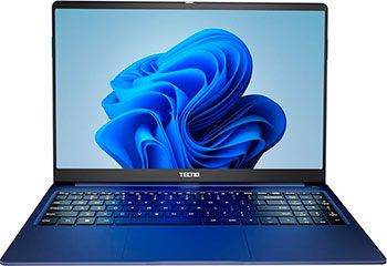 Ноутбук TECNO MegaBook T1 / i3 12/256GB/15.6/ Linux/ Denim Blue/синий