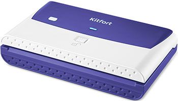 Вакуумный упаковщик Kitfort КТ-1512-1 бело-фиолетовый