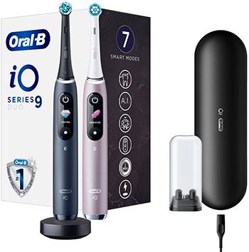 Набор электрических зубных щеток BRAUN ORAL-B iO Series 9 Duo черный розовый
