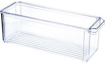 Органайзер для холодильника Idea 10х30х10см с крышкой прозразный М 1585