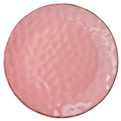 Тарелка десертная 19 см лефард отражение розовая пудра 191-117