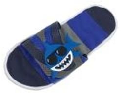 Обувь пляжная детская н6457 р 34 сине-серые