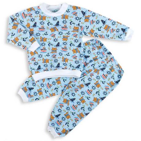 Пижама для мальчика санти кидс w-03-pgm р.116