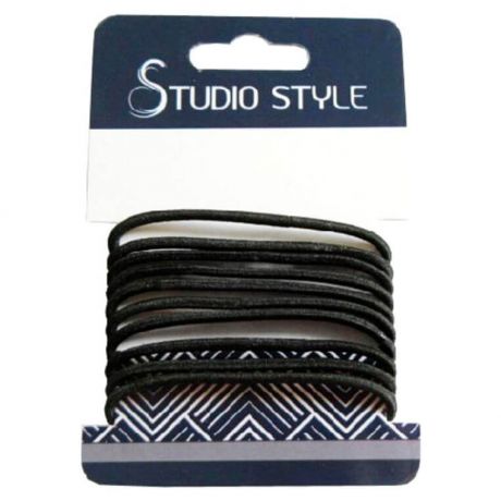 Резинка для волос Studio style 10 шт тонкие