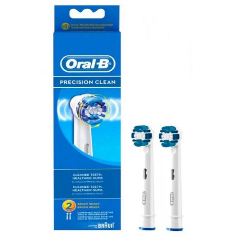 Насадка для зубной щетки Oral-B прессион клин 2 шт