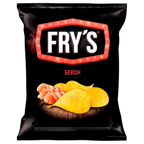 Чипсы Frys 70г бекон