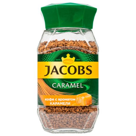 Кофе Jacobs Monarch 95 г карамель ст/б