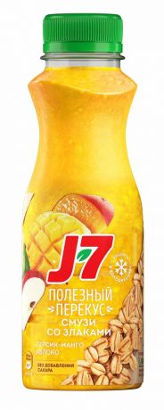 Продукт питьевой с мякотью j7 0.3 л манго персик яблоко пэт