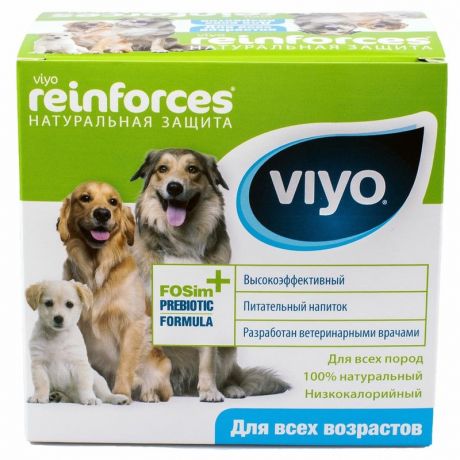 Viyo VIYO Reinforces Dog All Ages пребиотический напиток для собак всех возрастов 7х30 мл