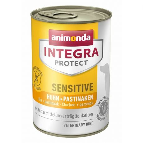 Animonda Animonda Integra Protect Sensitive влажный корм для собак при пищевой аллергии, фарш из курицы и пастернака, в консервах - 400 г