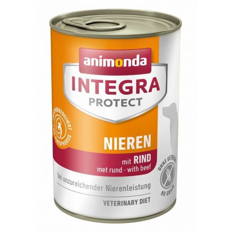 Animonda Animonda Integra Protect Renal влажный корм для собак при хронической почечной недостаточности, фарш из говядины, в консервах - 400 г