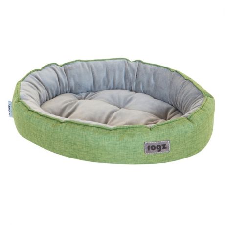 Rogz Rogz Лежанка для кошек серии Cuddle Oval Podz, размер M (130х390х560 мм) зеленый