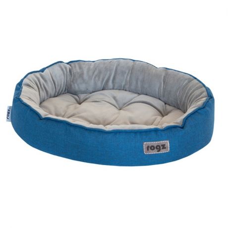 Rogz Rogz Лежанка для кошек серии Cuddle Oval Podz, размер S (80х350х480 мм) синий