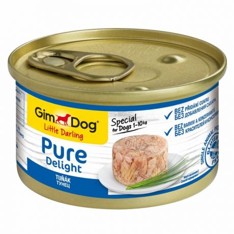 GimDog GimDog Pure Delight влажный корм для собак из тунца - 85 г