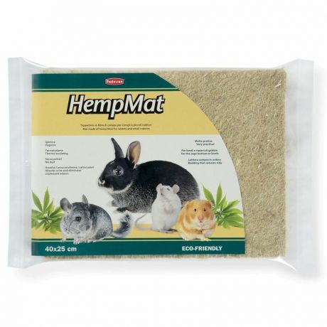 Padovan Padovan Hemp Mat коврик из пенькового волокна для мелких домашних животных, малый, 40х25 см