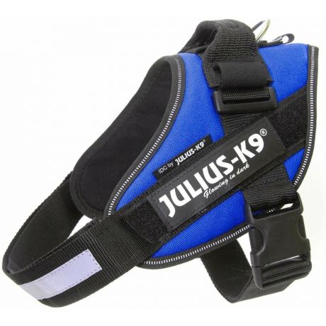 Julius-K9 Julius-K9 шлейка для собак IDC-Powerharness 1, 63-85 см/ 23-30 кг, синяя