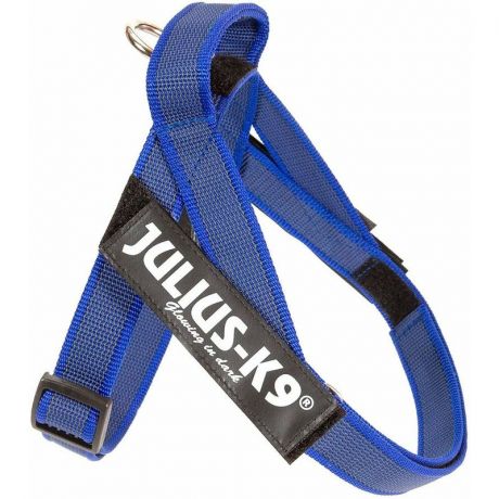 Julius-K9 Julius-K9 шлейка для собак Color & Gray Mini-Mini, 40-49 см / 4-7 кг, синяя