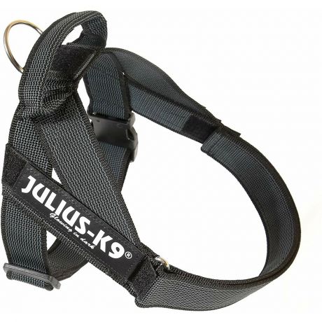 Julius-K9 Julius-K9 шлейка для собак Color & Gray 2, 67-97 см / 28-40 кг, черная