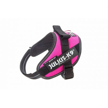 Julius-K9 Julius-K9 шлейка для собак IDC-Powerharness Mini-Mini, 40-53 см/ 4-7 кг, темно-розовая