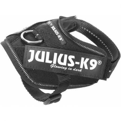 Julius-K9 Julius-K9 шлейка для собак IDC-Powerharness Mini-Mini, 40-53 см/ 4-7 кг, черная