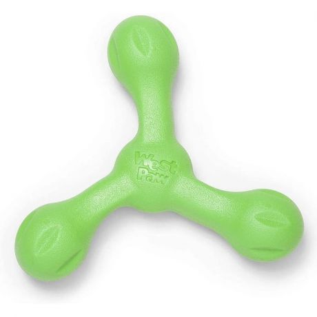 West Paw Zogoflex игрушка для собак зеленая перетяжка - 22 см