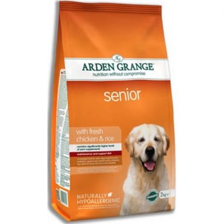 ARDEN GRANGE AG Adult Dog Senior Корм сухой для собак преклонного возраста - 2 кг