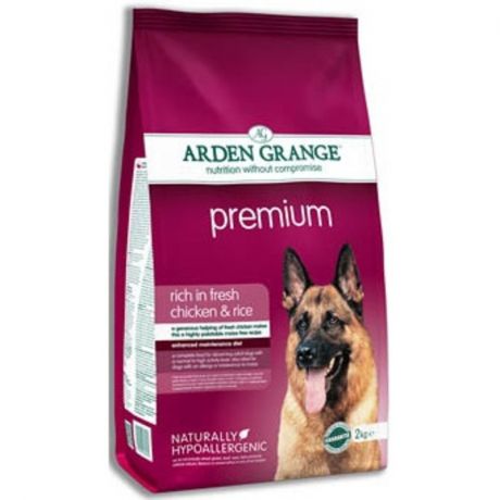 ARDEN GRANGE AG Adult Dog Premium Корм сухой для взрослых собак, "Премиум" - 2 кг
