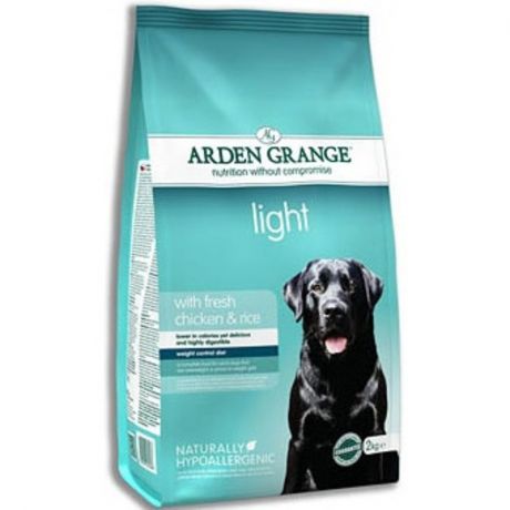 ARDEN GRANGE AG Adult Dog Light Корм сухой для взрослых собак, диетический низкокалорийный -2 кг