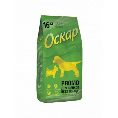 Оскар Оскар Promo сухой корм для щенков, с говядиной - 16 кг