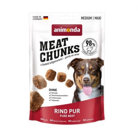 Animonda Animonda Meat Chunks Лакомство для взрослых собак средних и крупных пород с говядиной - 80 г