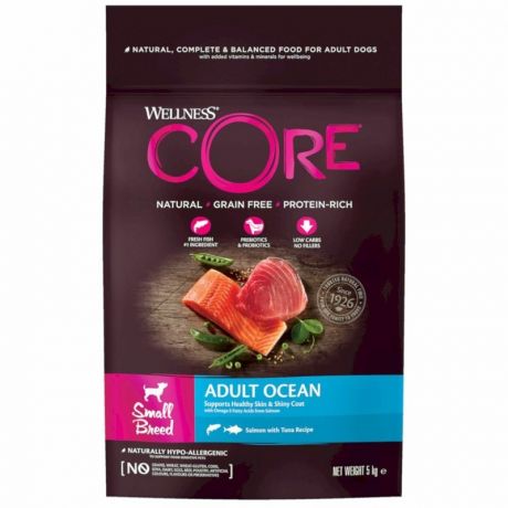 CORE Core сухой корм для собак мелких пород, из лосося с тунцом, беззерновой