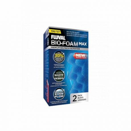 Fluval Fluval фильтрующая губка Bio Foam MAX для фильтра 107 (A187)