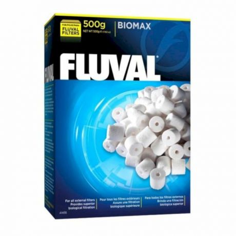 Fluval Fluval наполнитель керамический биологической очистки для фильтров Fluval, 500 г (A1456)