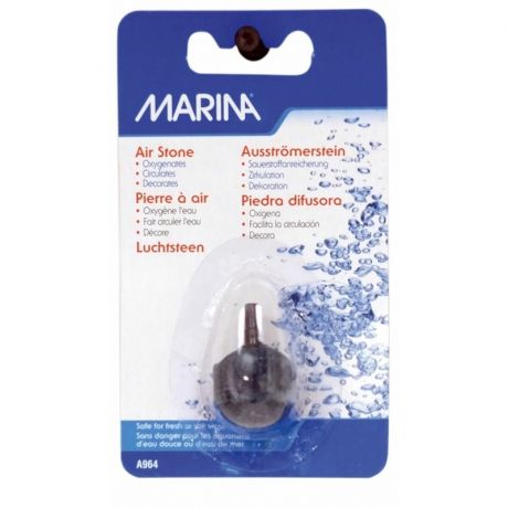 Marina Marina распылитель камень-шарик черный малый 2,2 см (A964)