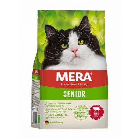MERA Mera Cats Senior Beef сухой корм для пожилых кошек с говядиной - 400 г
