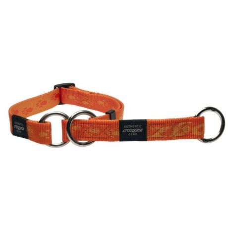Rogz Полуудавка для собак ROGZ Alpinist XL-25мм (Оранжевый) обхват шеи 500-700мм